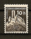 Stamps : Europe : Czechoslovakia :  Castillos / Bezdes.