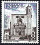Stamps Spain -  2528 Catedral de Gerona. 