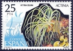 Stamps Spain -  2535 Fauna. Invertebrados. Actinia
