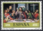 Stamps : Europe : Spain :  2541 Juan de Juanes. La Santa Cena.