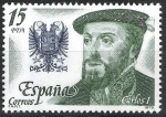 Stamps Spain -  2552 Reyes  de España. Casa de Austria. Carlos I.
