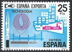 Stamps Spain -  2567 España Exporta. Tecnología,