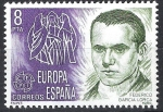 Stamps Spain -  2568 Europa-CEPT. Federico García Lorca.