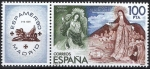 Stamps Spain -  2582 Exposición Filatéllica de América y europa. ESPAMER-80.