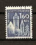 Sellos del Mundo : Europa : Checoslovaquia : Castillos / Kolorin.