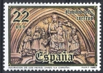 Sellos de Europa - Espa�a -  2594 Navidad. Pórtico de la Iglesia de Cinis, Onza de los Rios, La Coruña.