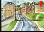 Stamps : Europe : United_Kingdom :  REINO UNIDO - New Lanark