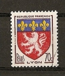 Stamps France -  Escudos / Lyon.