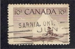 Sellos de America - Canad -  