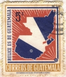 Sellos de America - Guatemala -  Belice es de Guatemala