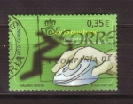 Stamps Spain -  serie- Valores civicos