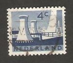 Stamps Netherlands -  torres de refrigeración