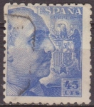 Stamps Spain -  ESPAÑA 1940 926 Sello º General Franco 45c