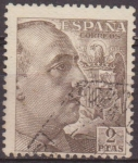 Stamps Spain -  ESPAÑA 1940 932 Sello º General Franco 2pts Usado