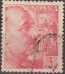 Sellos de Europa - Espa�a -  España 1940 933 Sello º General Franco 4p