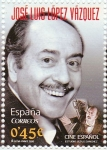 Stamps Spain -  ESPAÑA 2010 4578 Sello Nuevo Homenaje Actor Jose Luis Lopez Vazquez Espana Spain Espagne Spagna Span