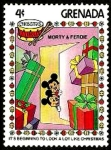 Stamps Grenada -  Grenada 1983 Scott 1179 Sello ** Walt Disney Navidad Morty y Ferdie 4c