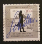 Stamps Germany -  schillergesellschaft