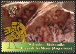 Stamps America - ONU -  ARGENTINA - Cueva de las Manos del Río Pinturas