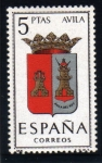 Stamps Spain -  1962 Avila Edifil 1410