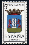 Stamps : Europe : Spain :  1962 Badajoz Edifil 1411