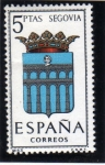 Sellos del Mundo : Europa : Espa�a : 1965 Segovia Edifil 1637