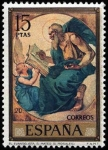 Stamps Spain -  Eduardo Rosales y Martín