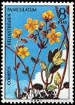 Stamps Spain -  Flora