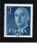 Stamps Spain -  1955-56 General Franco Edifil 1159