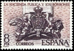 Stamps : Europe : Spain :  La Haciende Publica y los Borbones