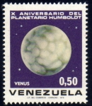 Sellos del Mundo : America : Venezuela : 1973  X Aniv. Planetario Humboldt: Venus