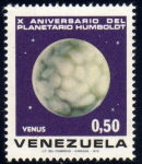 Stamps Venezuela -  1973  X Aniv. Planetario Humboldt: Venus