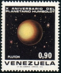 Sellos del Mundo : America : Venezuela : 1973  X Aniv. Planetario Humboldt: Pluton