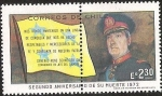 Stamps Chile -  SEGUNDO ANIVERSARIO MUERTE RENE SCHNEIDER
