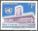 Stamps Chile -  CONFERENCIA U.N.C.T.A.D III 