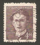 Stamps Czechoslovakia -  496 - Jiri Wolker, escritor