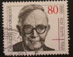 Stamps Germany -  karl barth