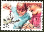 Sellos de Oceania - Australia -  AUSSLE KIDS