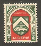 Stamps : Africa : Algeria :  escudo de la ciudad de constantine