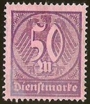Stamps Europe - Germany -  DIENFTMARKE