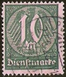 Stamps Germany -  DIENFTMARKE