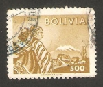 Stamps Bolivia -  Monte Illimani