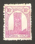 Stamps Morocco -  Torre Hassan, en Rabat
