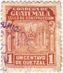 Sellos de America - Guatemala -  Arco Palacio de Comunicaciones