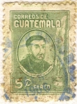 Stamps Guatemala -  Fray Payo Enriquez de Rivera