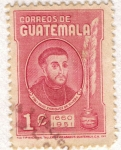Stamps : America : Guatemala :  Fray Payo Enriquez de Rivera