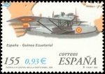 Sellos del Mundo : Europe : Spain : 75 aniversario primeros vuelos de la aviación española