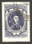 Stamps : America : Argentina :  general jose de san martín