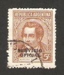 Stamps Argentina -  mariano moreno