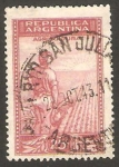 Stamps Argentina -  sembrador